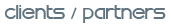 Our clients and partners 