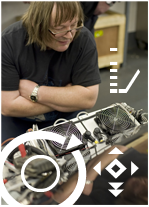 John Bevan working on Prototype hydrogen electric car